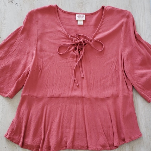 Mossimo Supply Co. Tops - Mossimo Quarter Sleeve